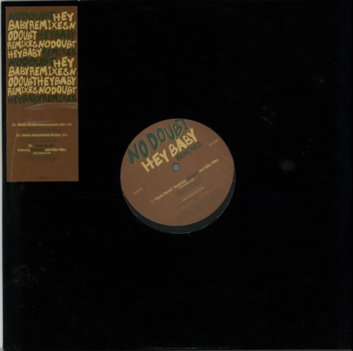 No Doubt Hey Baby 12" vinyl single (12 inch record / Maxi-single) UK NDB12HE214633