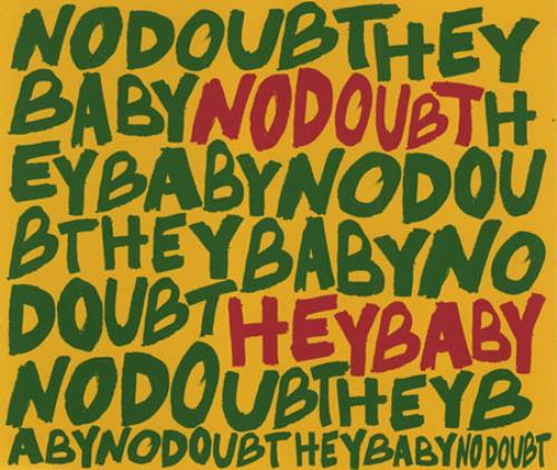 No Doubt Hey Baby CD single (CD5 / 5") German NDBC5HE400738