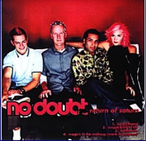 No Doubt Return Of Saturn Sampler CD-R acetate US NDBCRRE150983