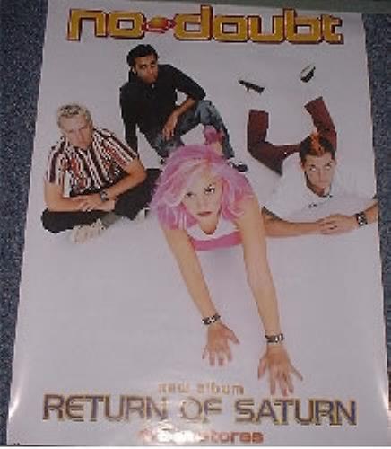 No Doubt Return Of Saturn poster Japanese NDBPORE187498