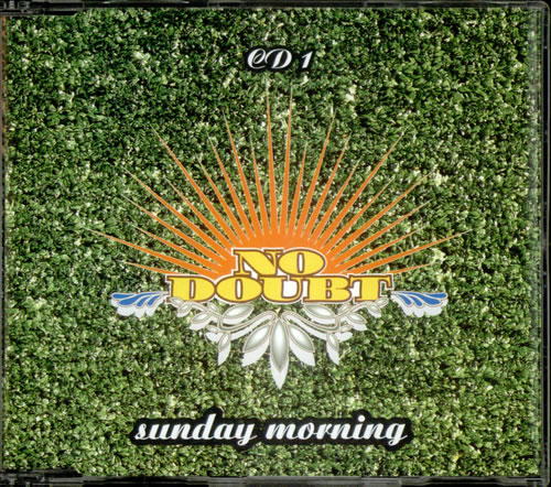 No Doubt Sunday Morning 2-CD single set (Double CD single) UK NDB2SSU231694