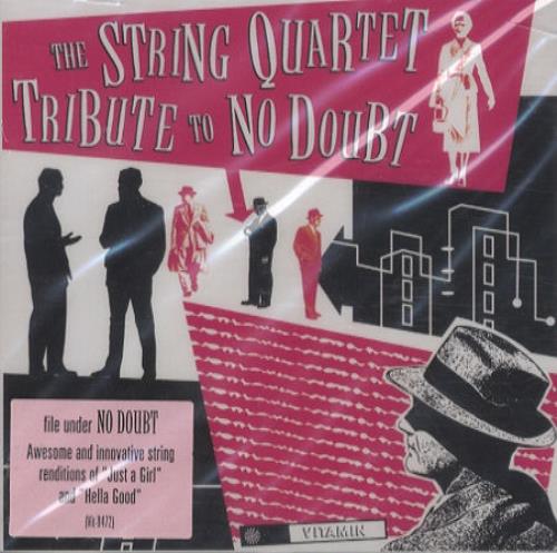 No Doubt The String Quartet Tribute To No Doubt CD album (CDLP) US NDBCDTH252307