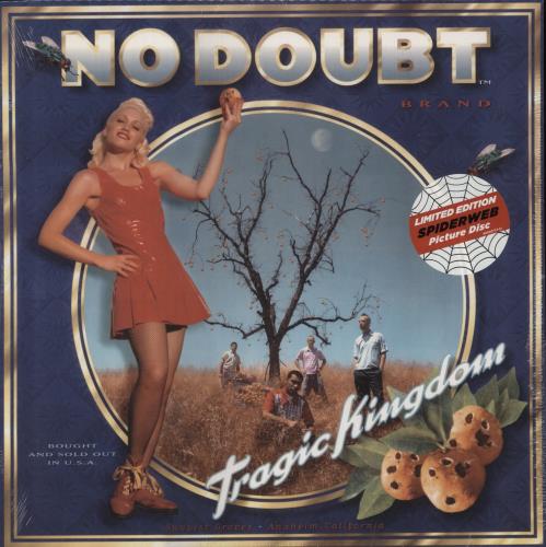 No Doubt Tragic Kingdom - Sealed picture disc LP (vinyl picture disc album) US NDBPDTR884631