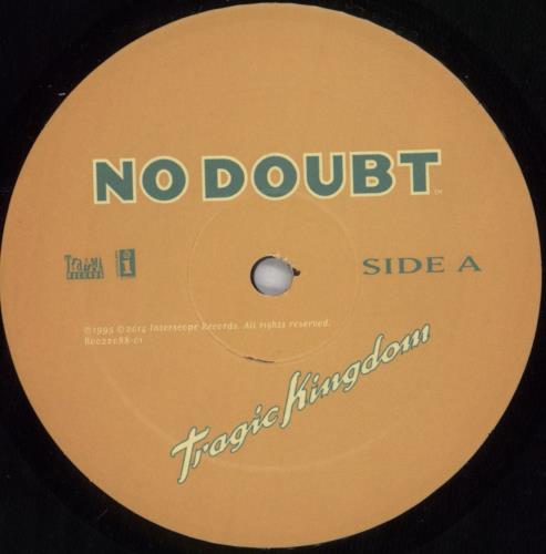 No Doubt Tragic Kingdom vinyl LP album (LP record) US NDBLPTR820529