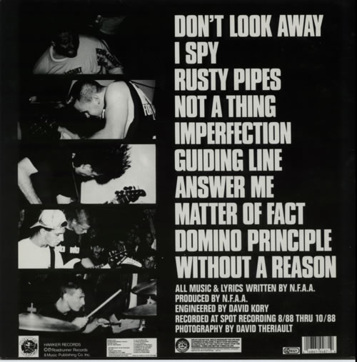 No For An Answer A Thought Crusade vinyl LP album (LP record) Dutch NXBLPAT604815