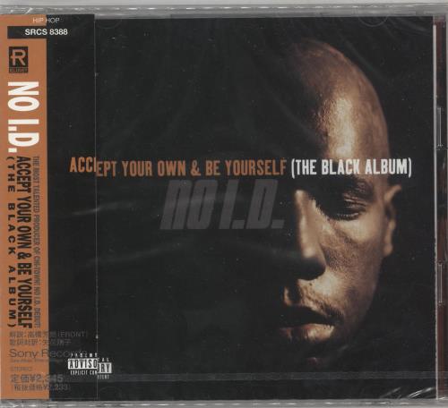 No I.D. Accept Your Own & Be Yourself (The Black Album) CD album (CDLP) Japanese NIDCDAC729326