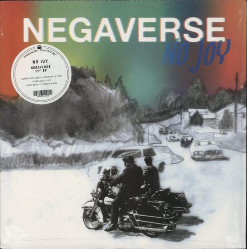 No Joy Negaverse 12" vinyl single (12 inch record / Maxi-single) US 44I12NE871438