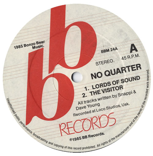 No Quarter Birds Of Prey 12" vinyl single (12 inch record / Maxi-single) UK NPK12BI558716