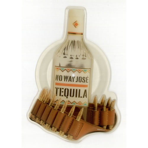 No Way Jose Tequila shaped picture disc (picture disc vinyl record) UK NOCSHTE522843