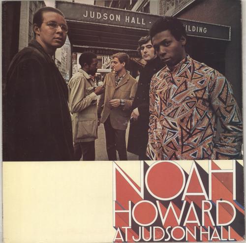 Noah Howard At Judson Hall - 2nd vinyl LP album (LP record) US Q4BLPAT707053