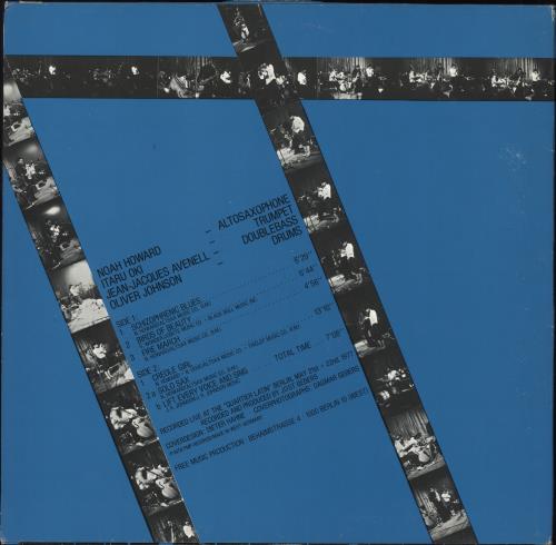 Noah Howard Schizophrenic Blues vinyl LP album (LP record) German Q4BLPSC707050