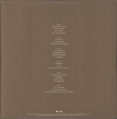 Noah Kahan Stick Season (We'll All Be Here Forever) - Opaque Bone White Vinyl 3-LP vinyl record set (Triple LP Album) UK 6QM3LST851572