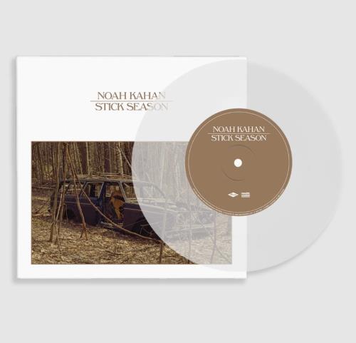 Noah Kahan Stick Season - Clear Vinyl - Sealed 7" vinyl single (7 inch record / 45) UK 6QM07ST830690