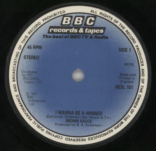 Noel Edmonds I Wanna Be A Winner 7" vinyl single (7 inch record / 45) UK NE207IW503854