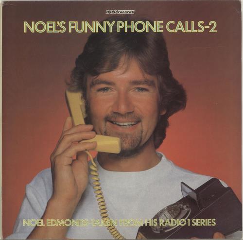 Noel Edmonds Noel's Funny Phone Calls 2 vinyl LP album (LP record) UK NE2LPNO692775