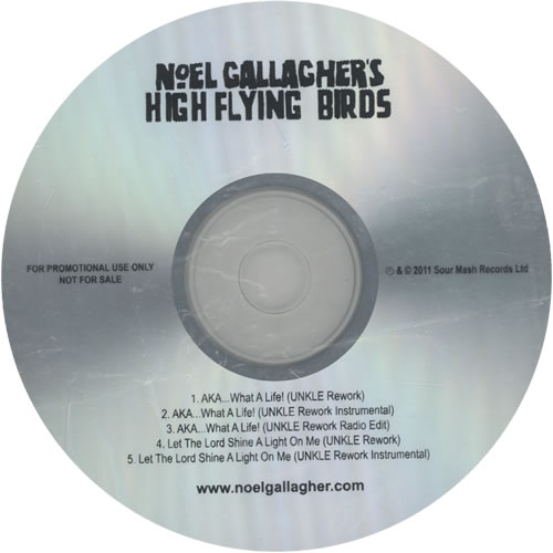 Noel Gallagher Aka...What A Life! CD-R acetate UK NGLCRAK628983