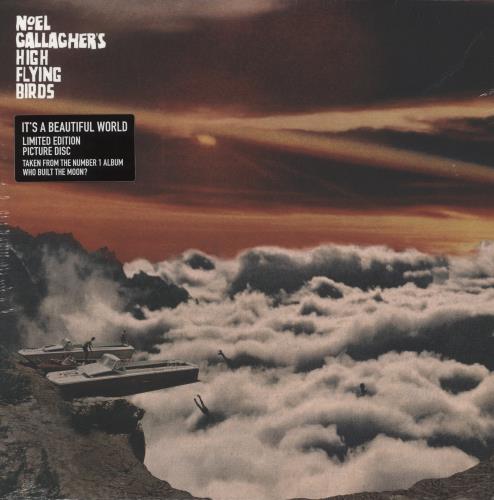 Noel Gallagher It's A Beautiful World - Sealed 12" vinyl picture disc (12 inch picture record) UK NGL2PIT840308