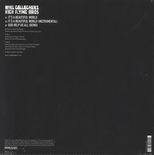 Noel Gallagher It's A Beautiful World - Sealed 12" vinyl picture disc (12 inch picture record) UK NGL2PIT840308