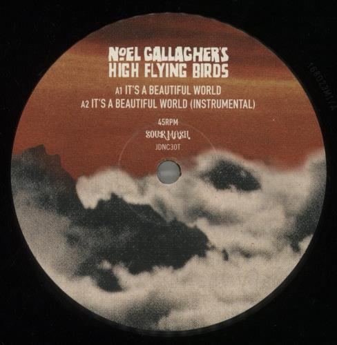 Noel Gallagher It's A Beautiful World 12" vinyl single (12 inch record / Maxi-single) UK NGL12IT881571