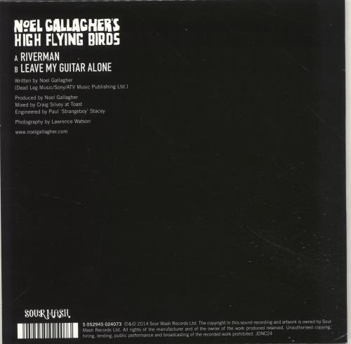 Noel Gallagher Riverman 7" vinyl single (7 inch record / 45) UK NGL07RI694590