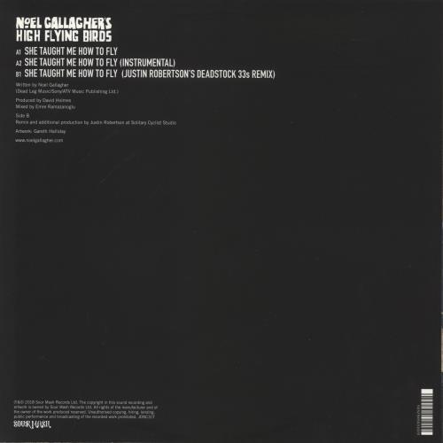 Noel Gallagher She Taught Me How To Fly 12" vinyl single (12 inch record / Maxi-single) UK NGL12SH881570