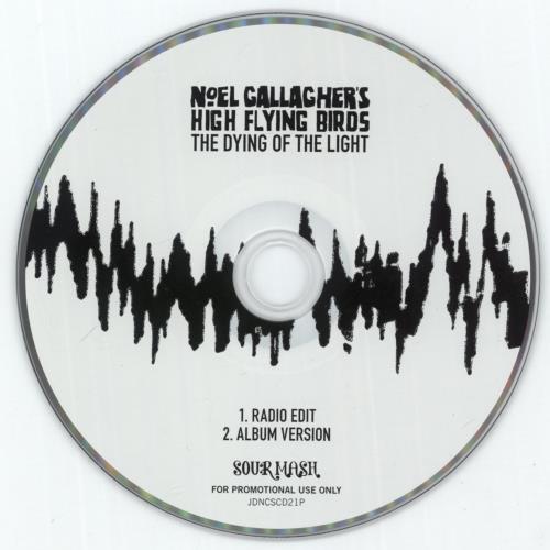 Noel Gallagher The Dying Of The Light CD single (CD5 / 5") UK NGLC5TH869216