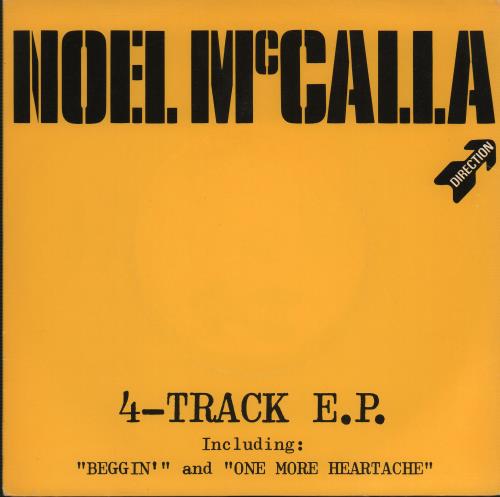Noel McCalla Beggin' 7" vinyl single (7 inch record / 45) UK OQF07BE666673