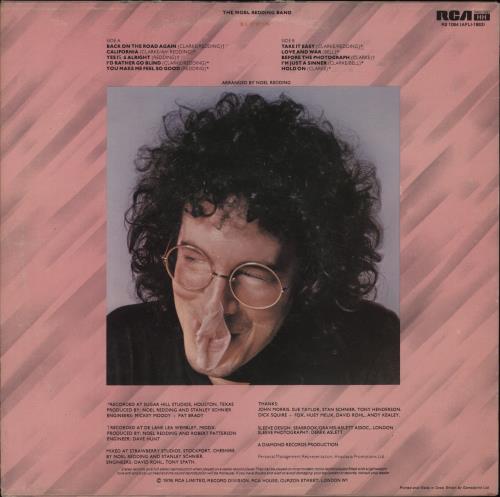 Noel Redding Blowin' vinyl LP album (LP record) UK NOELPBL567408