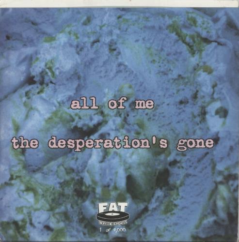 NoFX All Of Me 7" vinyl single (7 inch record / 45) US NFX07AL180401