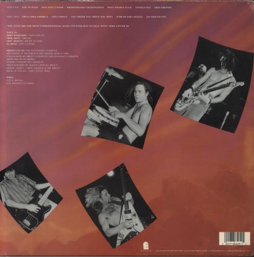 NoFX S & M Airlines vinyl LP album (LP record) US NFXLPSM863376