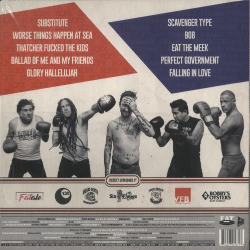 NoFX West Coast vs Wessex - Blue/Clear with White Splatter Vinyl vinyl LP album (LP record) UK NFXLPWE877635