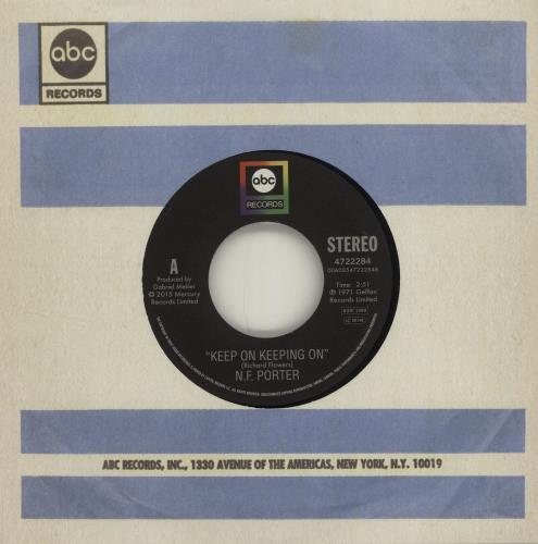 Nolan Porter Keep On Keeping On - RSD15 7" vinyl single (7 inch record / 45) UK NSQ07KE683130