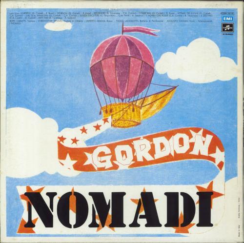 Nomadi Gordon 2-LP vinyl record set (Double LP Album) Italian NO92LGO823135