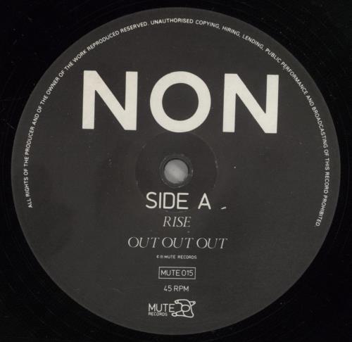 Non Rise 12" vinyl single (12 inch record / Maxi-single) UK NON12RI882010
