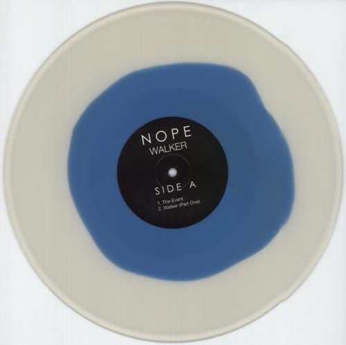 Nope Walker - Blue in Clear Vinyl vinyl LP album (LP record) UK 937LPWA871888