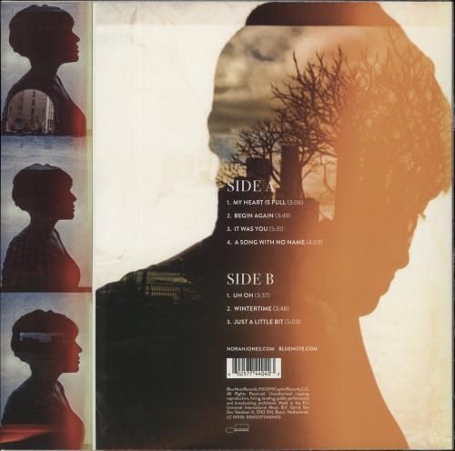 Norah Jones Begin Again - Sealed vinyl LP album (LP record) UK NRJLPBE870245