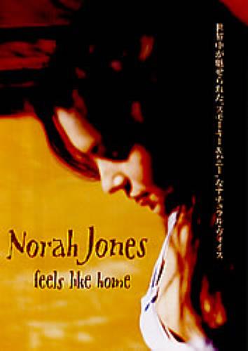 Norah Jones Feels Like Home handbill Japanese NRJHBFE282782