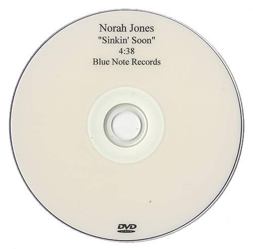 Norah Jones Sinkin' Soon promo DVD-R US NRJDRSI494284