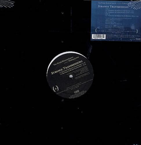 Norah Jones Strange Transmissions 12" vinyl single (12 inch record / Maxi-single) US NRJ12ST296923