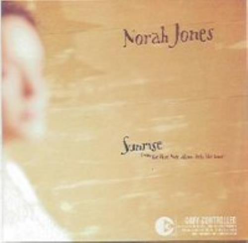 Norah Jones Sunrise CD single (CD5 / 5") Mexican NRJC5SU274620