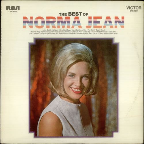 Norma Jean The Best Of vinyl LP album (LP record) US NOJLPTH545359