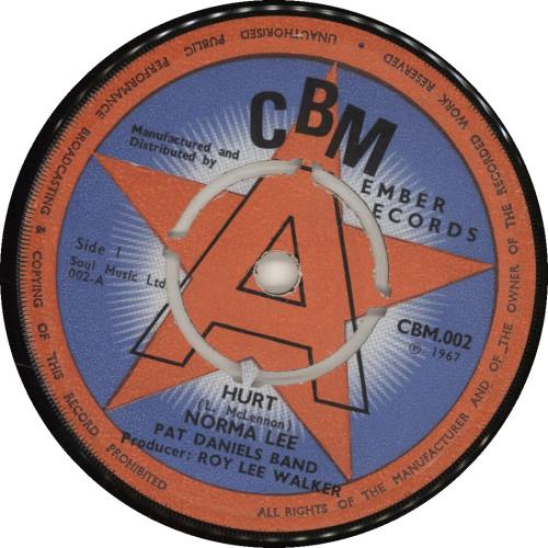 Norma Lee Hurt - A Label 7" vinyl single (7 inch record / 45) UK QP707HU689813