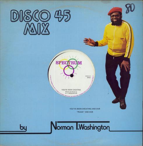 Norman T Washington You've Been Cheating 12" vinyl single (12 inch record / Maxi-single) UK 4YR12YO791702