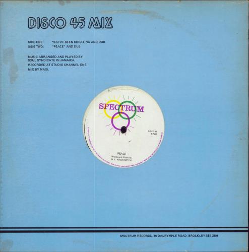 Norman T Washington You've Been Cheating 12" vinyl single (12 inch record / Maxi-single) UK 4YR12YO791702