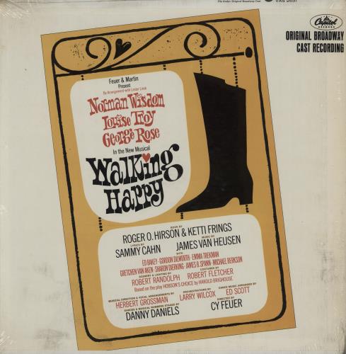 Norman Wisdom Walking Happy - Opened shrink vinyl LP album (LP record) US N/WLPWA757860