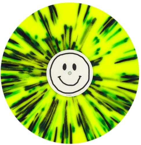 Normandie Dopamine - Yellow with Green Splatter Vinyl vinyl LP album (LP record) UK 9OWLPDO859726