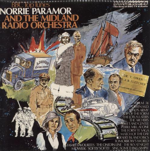 Norrie Paramor BBC Top Tunes vinyl LP album (LP record) UK NPALPBB882009