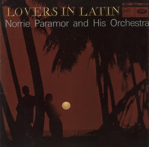 Norrie Paramor Lovers In Latin vinyl LP album (LP record) UK NPALPLO870289