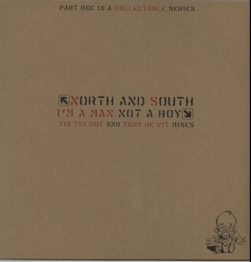 North & South I'm A Man Not A Boy 12" vinyl single (12 inch record / Maxi-single) UK N+S12IM607099