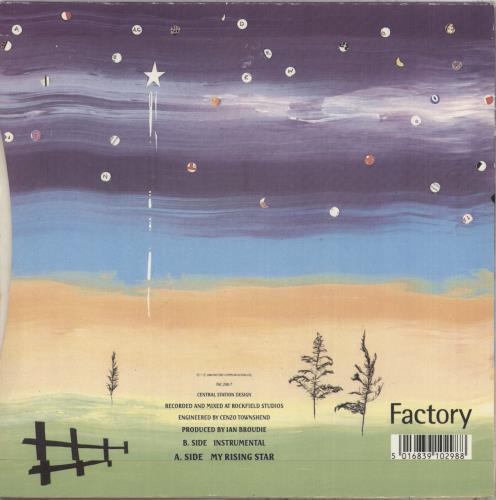 Northside My Rising Star 7" vinyl single (7 inch record / 45) UK NOR07MY109379